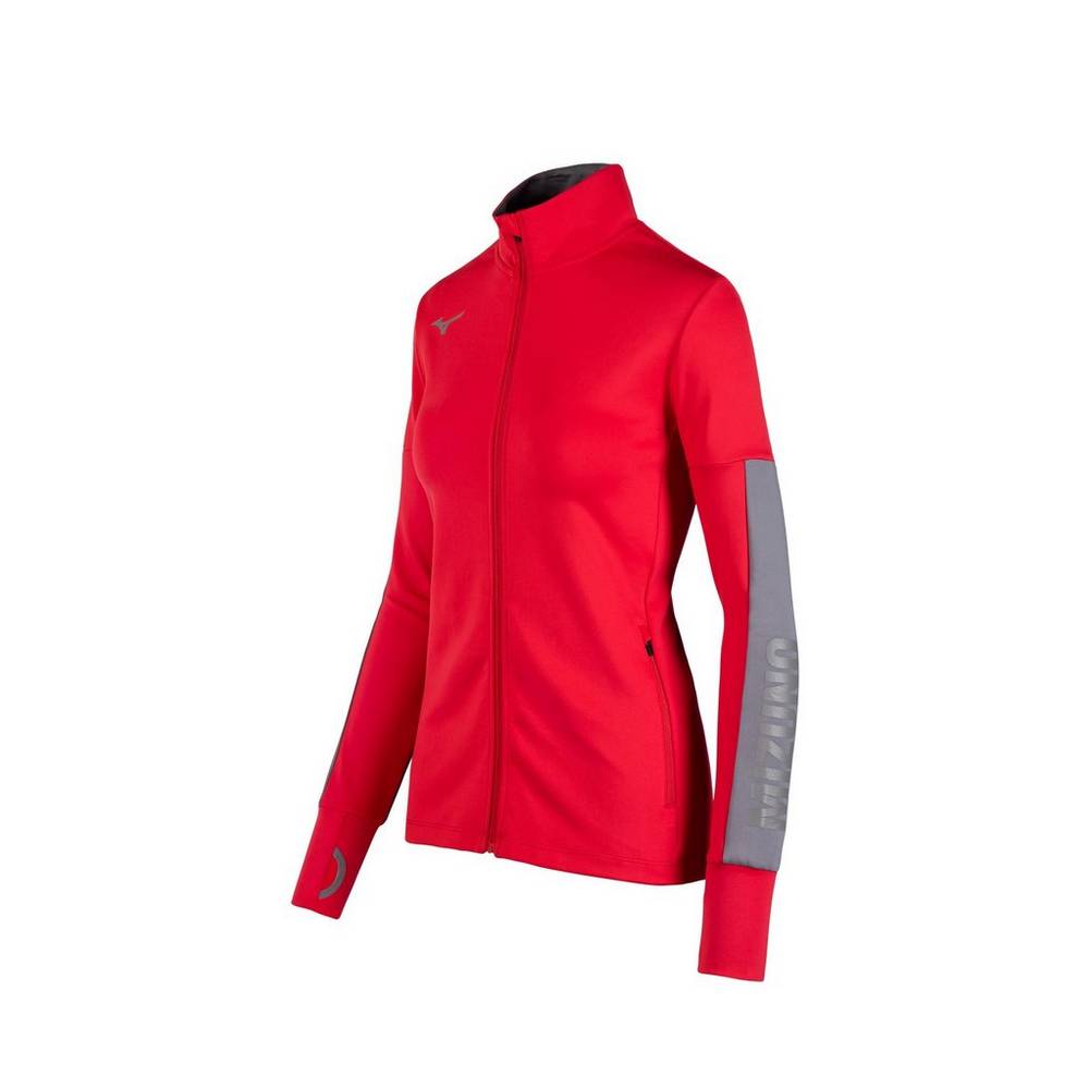 Chaqueta Mizuno Alpha Quest Mujer Rojas Comprar DWXC-60794